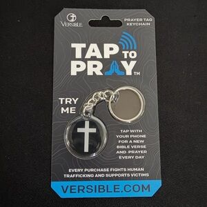 Versible Tap to Pray Keychain